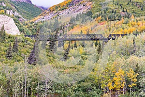 Railroad Bridge in Denali National Park