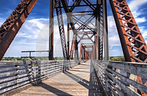 Railroad bridge New Brunswick