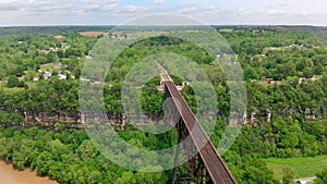 Railroad bridge over Kentucky River