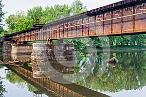 Railroad Bridge over Middle Island Creek