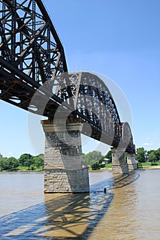 Railroad Bridge Over Ohio River 1