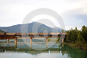 Railroad Bridge Revelstoke, Canada