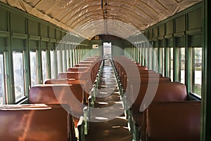 Railroad Car Interior