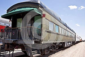 Railroad club car