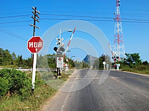 Railroad crossing