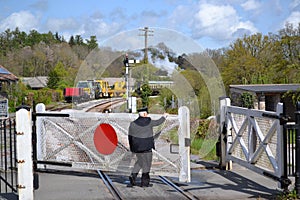 Railroad Crossing Guard and Gate
