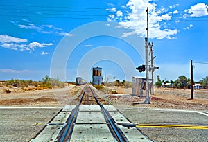 Railroad crossing at route 95