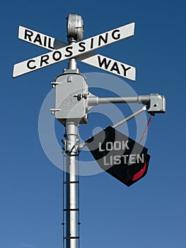 Railroad Crossing Sign