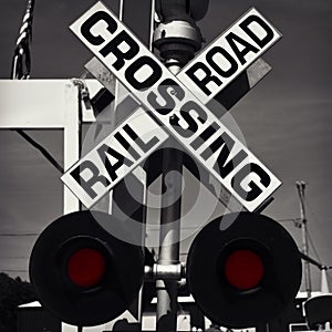 Railroad Crossing Sign