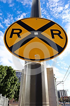 Railway Road USA sign