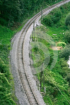 Railroad curve
