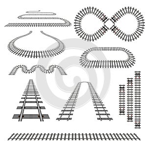 Railroad curves set 2