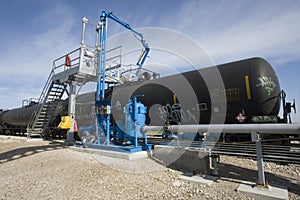 Railroad Ethanol Tanks