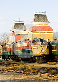 Railroad Museum, North Conway, New Hampshire, USA