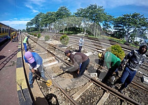 Railroad repairs