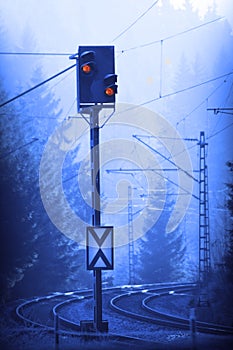 Railroad-signal