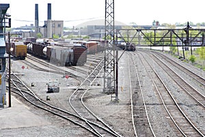 Railroad Stock Yard