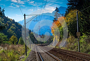 Railroad to the mountains