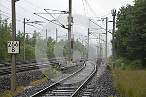 Railroad-track photo