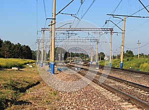 Railroad track infrastructure