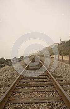 Railroad Tracks at 204 in San Clemente