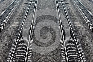 Railroad tracks