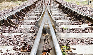 Railroad tracks