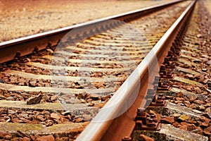 Railroad tracks