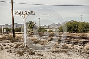 Railroad Tracks in Arizona