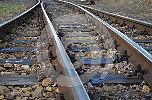 Railroad tracks