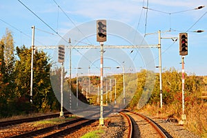 Railroad tracks and infrastructure