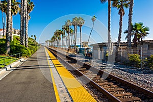 Railroad tracks in San Clemente