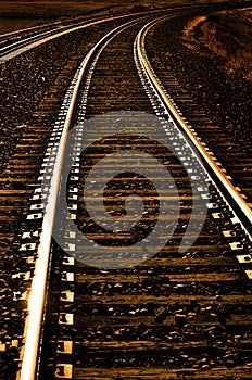 Railroad Tracks for Transportation and Shipping