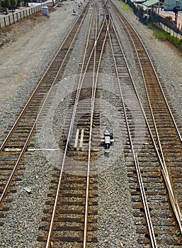Railroad Tracks â€“ Rail-yard