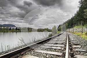 Railroad Train Track