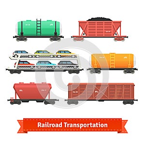 Railroad transportation set