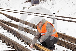 Railroad worker