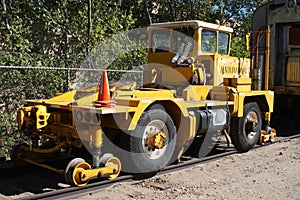 Railroad yard engine