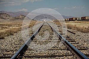 Railroads at the California desert