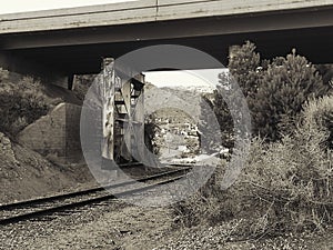 Railroads in the desert