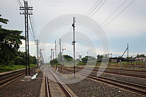 railroads going out from the station