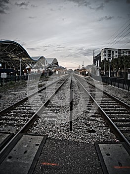 Railroads in the heart of downtown