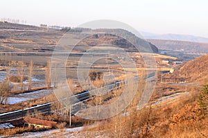 Railroads through Mountains photo