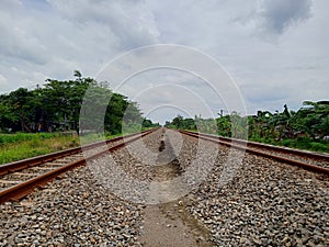 railroads in Semarang Jawa tengah Indonesia