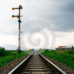 Railroads And Train Signals