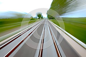 Rails blur