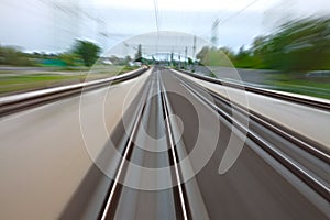 Rails blur