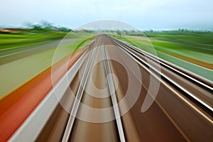 Rails blur