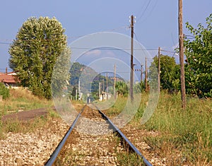 Rails at countryside
