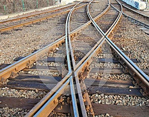 Rails crossing